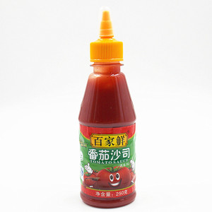 百家鲜番茄沙司250g番茄酱 披萨汉堡薯条酱意大利面