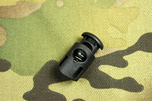 弹簧扣 拉绳调节扣 伞绳锁扣 收紧扣背包用 衣服松紧绳收紧扣bk