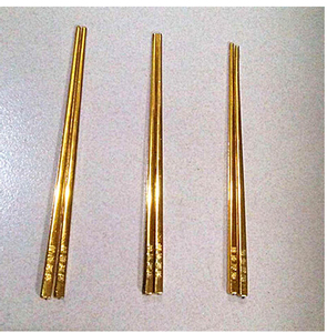 【3双】供佛拜神渡金筷子供碗必备筷子招财进宝筷子支持少量批发