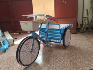 纸扎殡葬 泡沫覆膜白事丧事祭祀三轮车脚蹬三轮车自行车可批