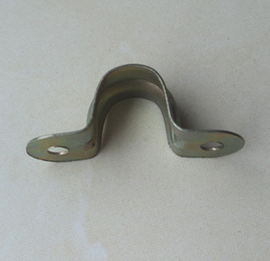 镀锌u型管卡 铁皮卡 骑马卡dn16 20 25 32 40 50 63mm管卡