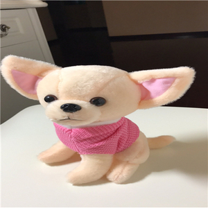 吉娃娃公仔毛绒玩具狗狗玩偶可爱布娃娃儿童生日礼物送女生