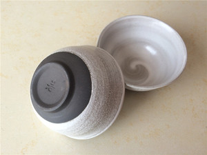 日式和风 白釉 陶瓷 复古 米饭碗小汤碗餐碗 道具碗 外贸餐具批零