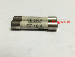 SIBA陶瓷管熔断器FF16A 500V 6.3*32mm Ul认证保险丝 7012540