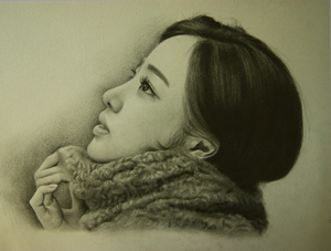 纯手绘素描肖像画定制真人照片画像铅笔人物头像代画创意圣诞礼物