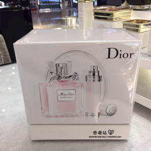 dior迪奥 花漾甜心女士迪奥小姐100ml便携装套装礼盒2瓶