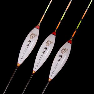 化绍新(hua)化氏浮漂 化氏佛手系列鱼漂 佛手k02 孔雀羽 立式浮