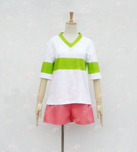 (包邮)千与千寻 千寻cos 日常生活 cosplay 服装 t恤 短裤