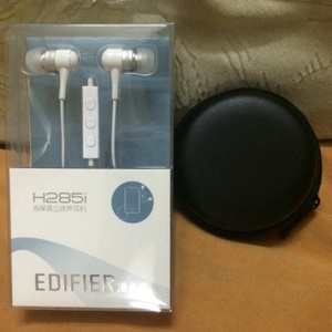 Edifier/漫步者 H285I 苹果标配线控耳机入耳式带麦耳机新品