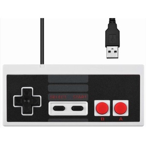 全新怀旧版 红白机电脑游戏手柄 USB 复古 支持FC/NES PC模拟器