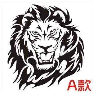 热卖 贴图腾贴车门个性霸气车贴舞狮头汽车引擎盖贴纸汽车装饰贴