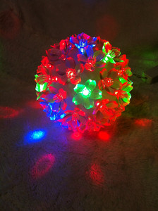 50头LED炫彩圆形灯球聚会派对创意彩灯 疯狂价