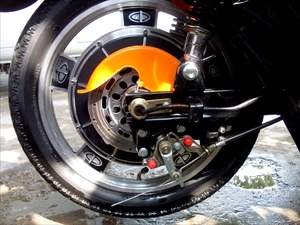 抱刹涨刹鼓刹改碟刹电动车自行车后碟刹器改装机械碟刹配件总成