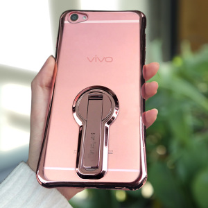 vivox9手机壳女款x9plus全包防摔透明硅胶x9s带支架男女款日韩潮