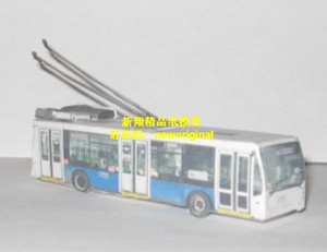 欧洲 乌兹别克斯坦 旅游巴士 旅游车 公交车 客车 汽车 模型