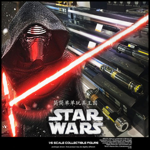 hasbro 孩之宝 1:1 星球大战 十字电子光剑 凯洛伦 fx金属珍藏版