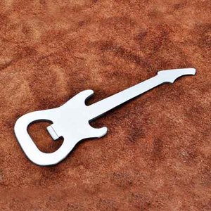 不锈钢吉他造型开瓶器创意啤酒开瓶器汽水饮料起子实用开酒器启子