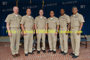 美国海军陆战队制服 卡其色短袖夏季常服
