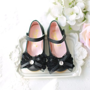韩国进口正品女孩中小童漆皮鞋礼服鞋公主鞋儿童演出鞋黑色皮鞋25