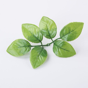 植物假花叶子花材料玫瑰叶仿真树叶塑料手工绿植摆设盆景饰品叶子