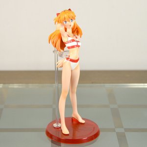 eva 新世纪福音战士 日版 万代盒蛋 盒装全配 泳装明日香 手办