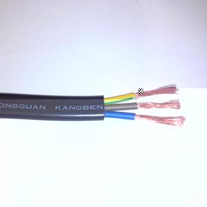 电动伸缩门扁线  3芯2.5平方扁平电缆  TVVB3*2.5mm2