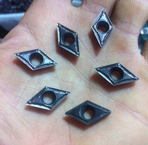 二手进口单面菱形55度三菱刀片 dcmt11t302/304/308 mv vp15tf