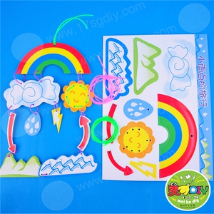 60同款货源宝贝diy益智玩具商行淘宝乌云白云头饰道具小雨点头饰