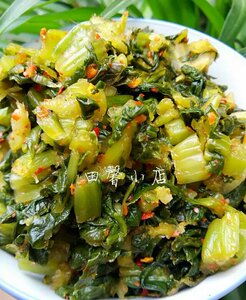 云南特产老坛爆腌水酸菜酸甜味老酸菜蒙自米线炒肉1000g包邮