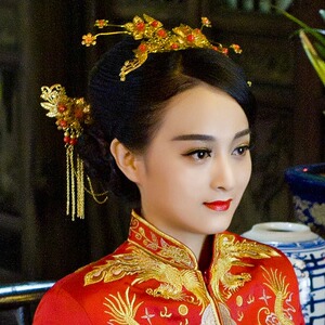 头饰发饰品汉服复古装中国风发簪发冠发髻金簪子我知女人心旗舰店