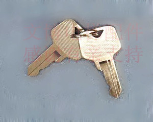 东芝/申龙电梯/操纵箱钩子锁/操作盘锁/机械锁钥匙/风扇/基站钥匙