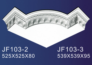爆款低价促销广州金穗华石膏线 JF103配套花角 欧式风格 雕花线条