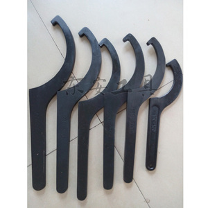 勾头扳手水表扳手勾型月牙半圆板子38-42 55-62 90-95mm 115-130m