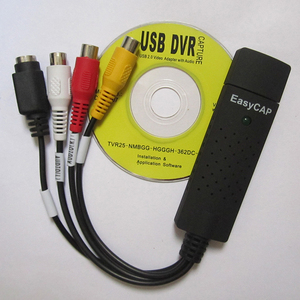升级版本EasyCAP一路USB视频采集卡 监控采集卡USB采集卡