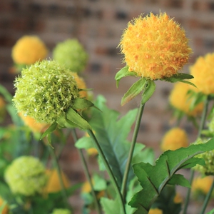 觅点 松绒球仿真植物假花绿植卧室客厅桌面电视柜装饰摆件清新