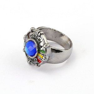 热门动漫周边 家庭教师 彭格列家族 vongola 戒指 8号宝石戒指