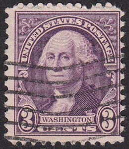 m720 美国1932年总统名人华盛顿邮票1全信销 外国邮票