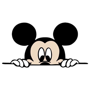 汽车卡通可爱米奇米老鼠车贴纸新手划痕遮挡个性创意装饰包邮