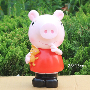 23cm高13cm宽 新款大号卡通石膏像乳胶模具diy磨具填色彩绘制作