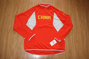 NIKE赞助中国队 国家队 运动国旗套头卫衣