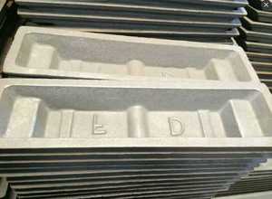 锌合金料槽 铝合金料槽锌铝打料槽 锌铝锭合金打渣料槽压铸机配件