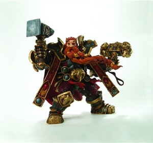 魔兽世界  炉石传说   麦格尼·铜须 全身盔甲武器