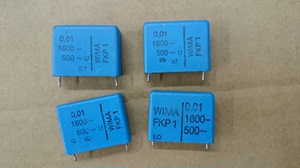 WIMA电容1600v0.01uF蓝威马103 10n 0.01德国原装拆机威玛电容FKP