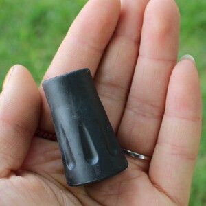 登山杖杖尖圆头杖帽雪托伞头助力头泥托小鞋子户外护套三四节通用