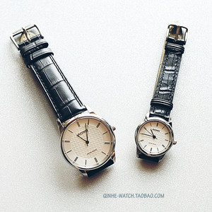 aono奥诺文艺复古极简设计简约风格情侣款指针手表男女生