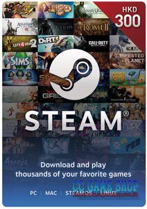 【自动发卡】steam 充值卡300港币 100hkd 钱包卡50香港正版500/1