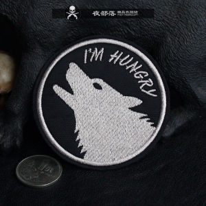 tb7963304792淘宝冲锋衣魔术贴徽章布贴牛仔裤衣服狼头贴布臂章袖章