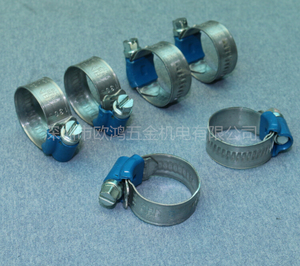 进口瑞典ABA锌铝碳合金钢S20蓝带卡箍喉箍抱箍 水 气管夹W1/15-24
