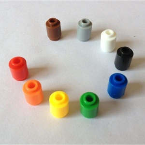 兼容星钻小鲁班乐高式创意DIY小颗粒积木1X1圆柱散装零件配件塑料