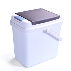 琨德家用茶具茶道配件配套排水带盖茶渣桶加厚型废水茶水桶垃圾桶